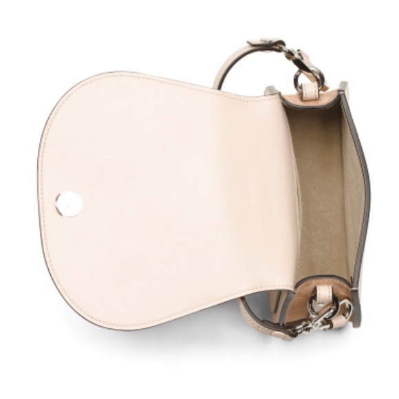 Chloe Nile Leather Shoulder Bag with Embellishment in Cement Pink (NWT) - Picture 4 of 12